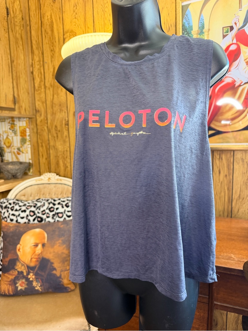 Peloton x Spiritual Gangster Collab Active Muscle Tank